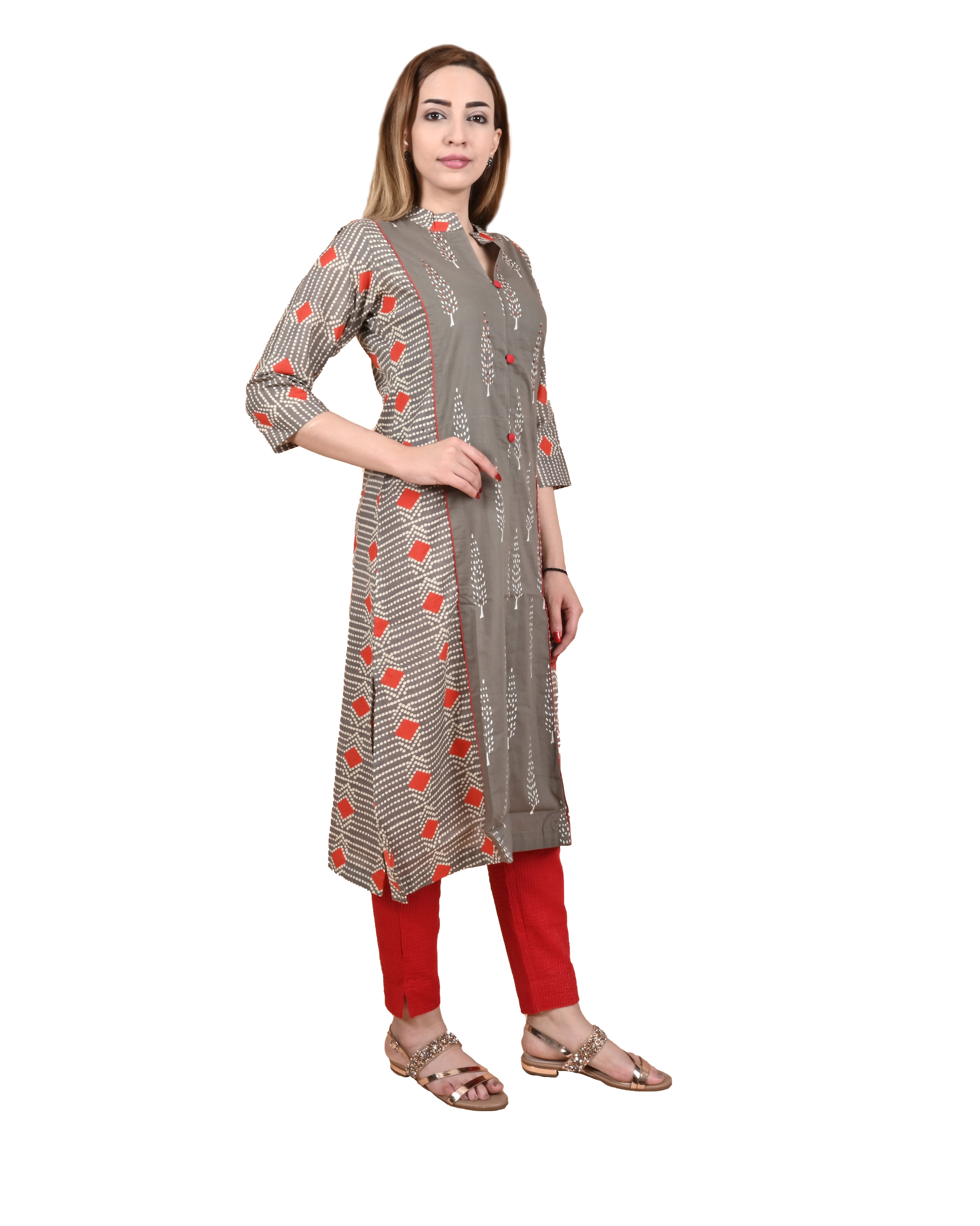 Dotted Buta Kurta