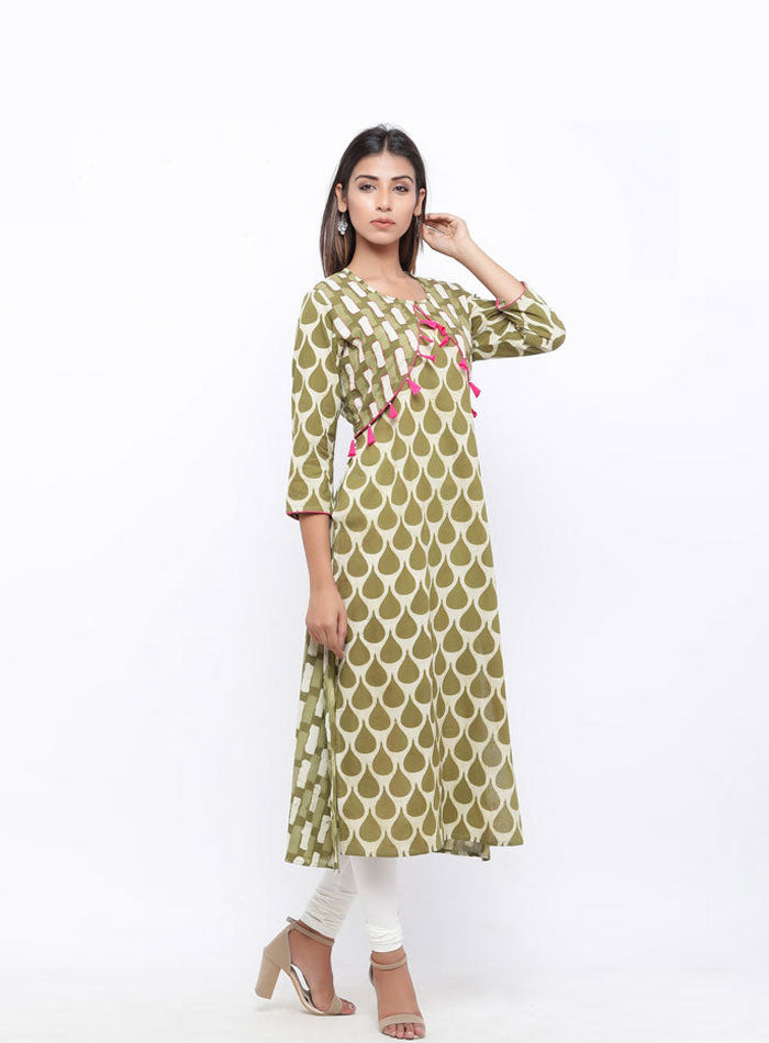 Koti Ajrak Kurta