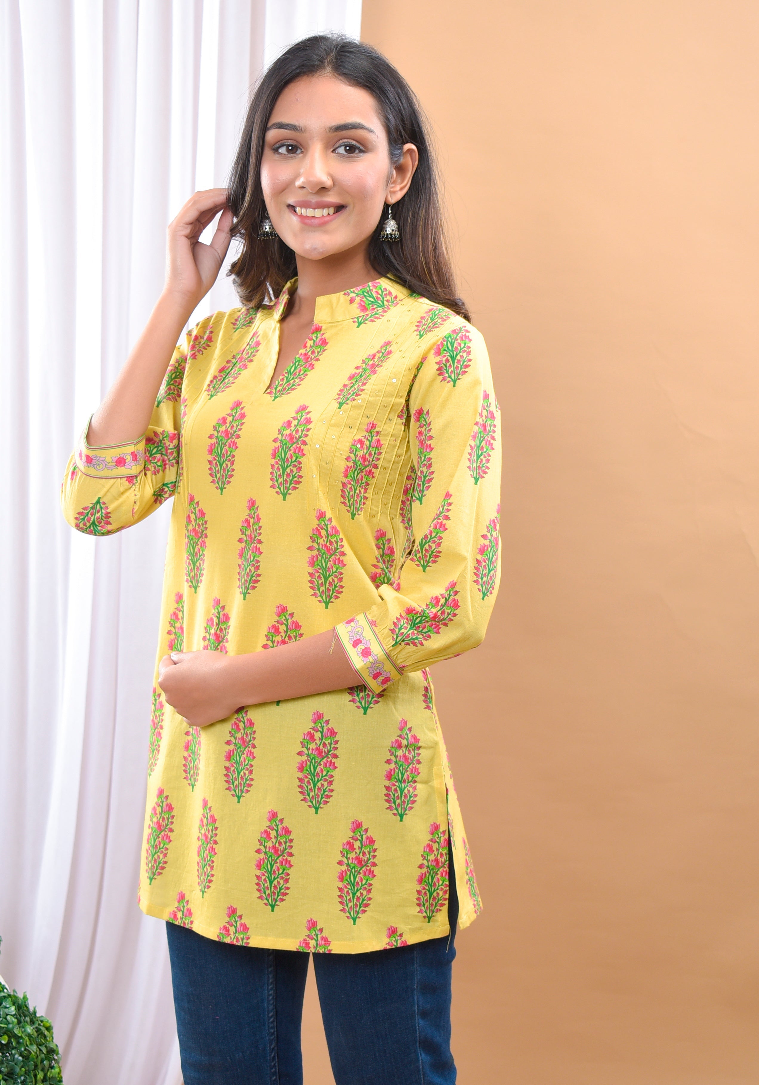 Six Flower Kurti