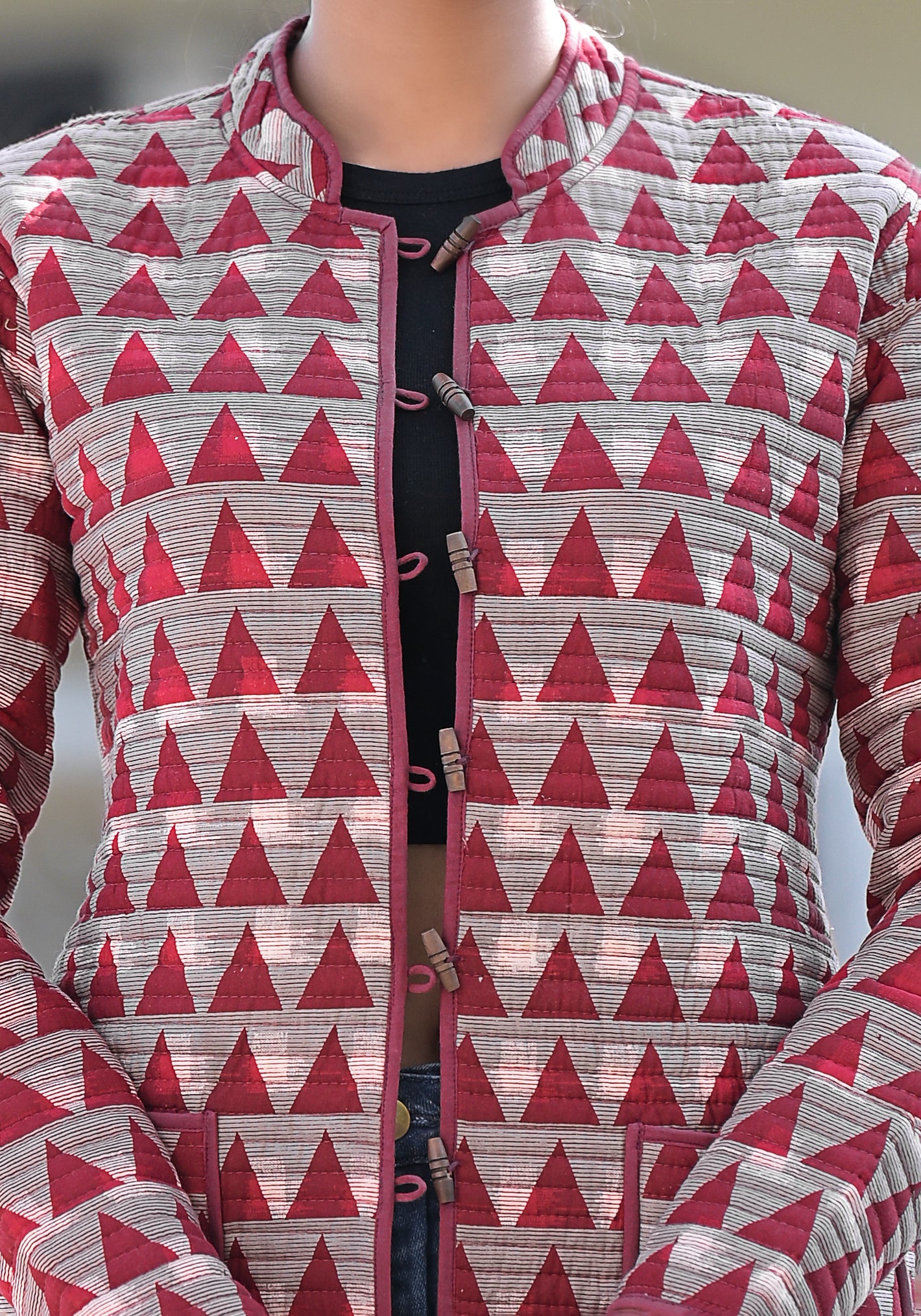 Reversible Triangle Jacket