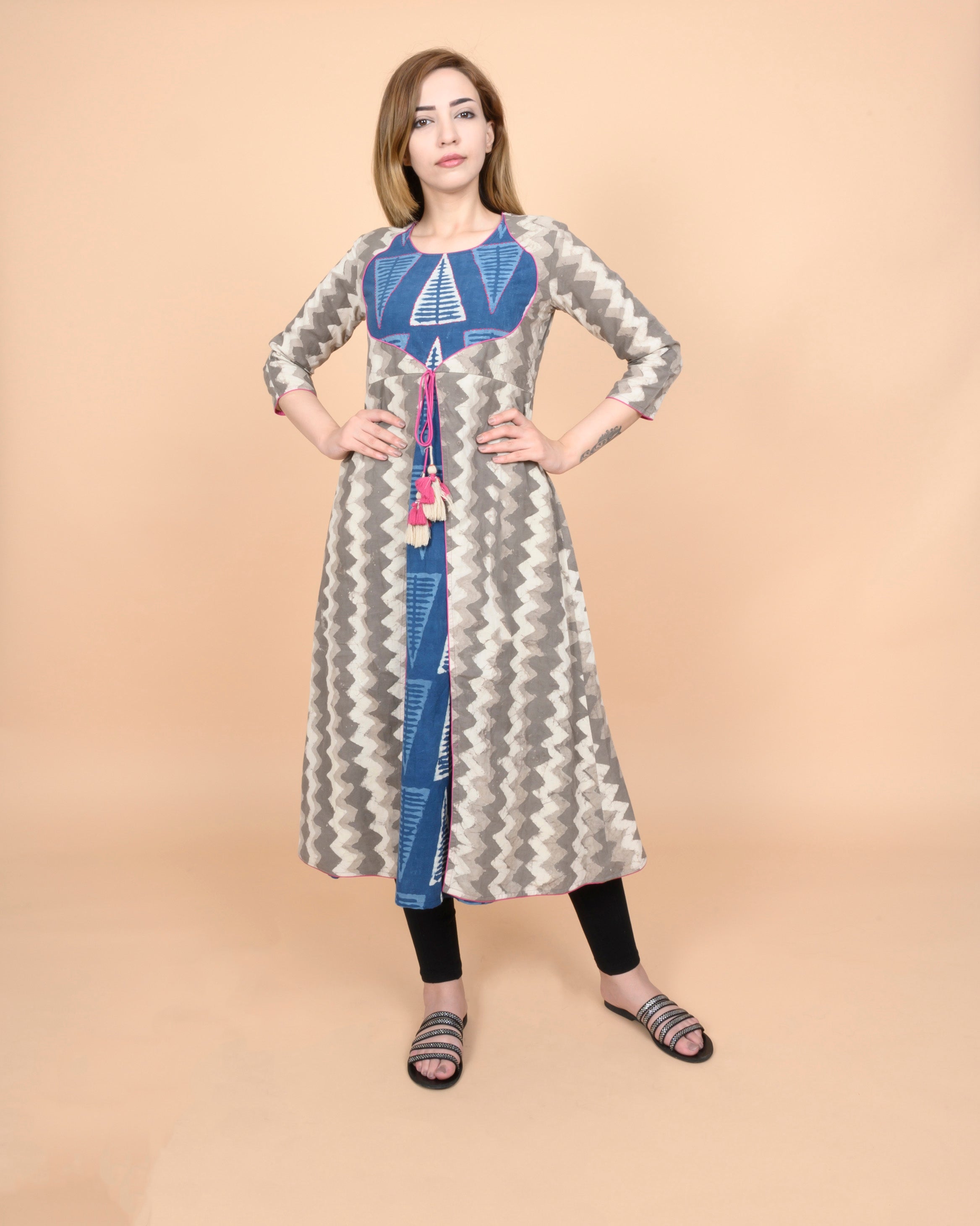 Triangle Layer Kurta