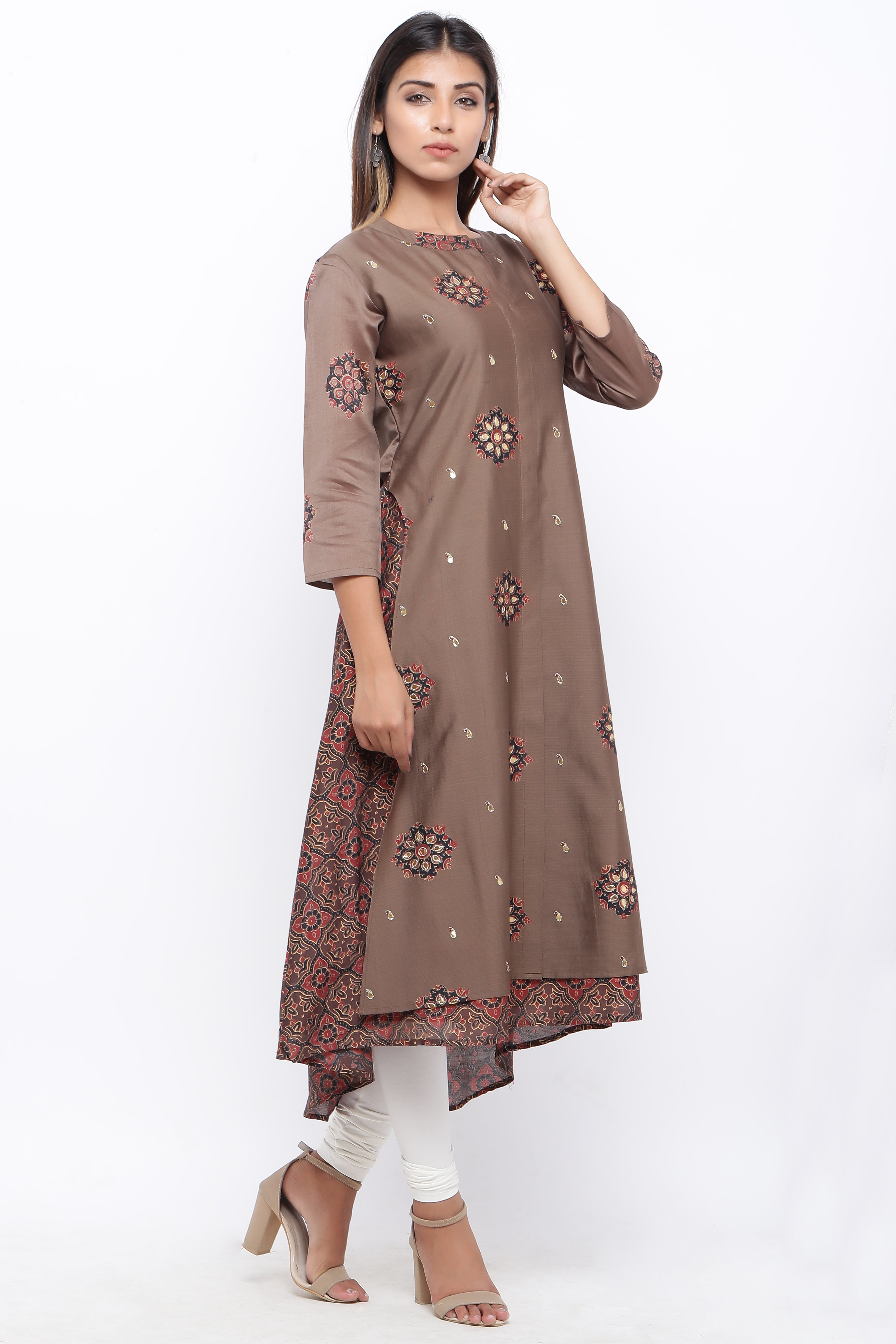 Copper Layer Kurta