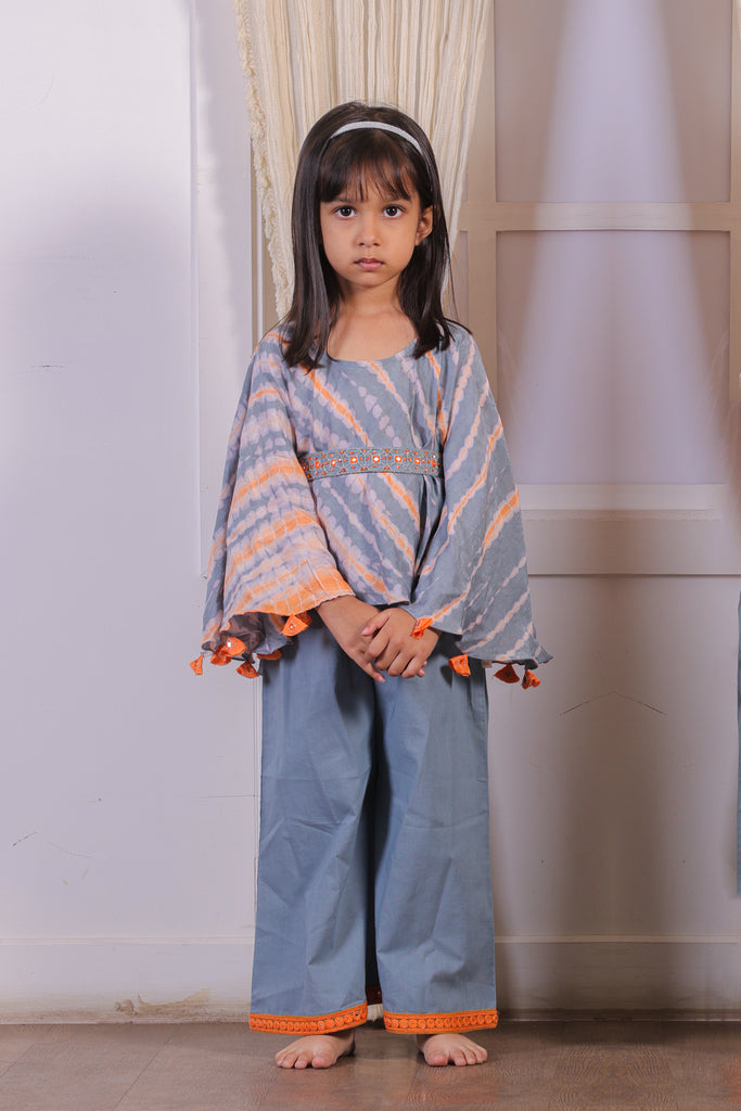 Dor Kids Kaftan Dress-2pcs