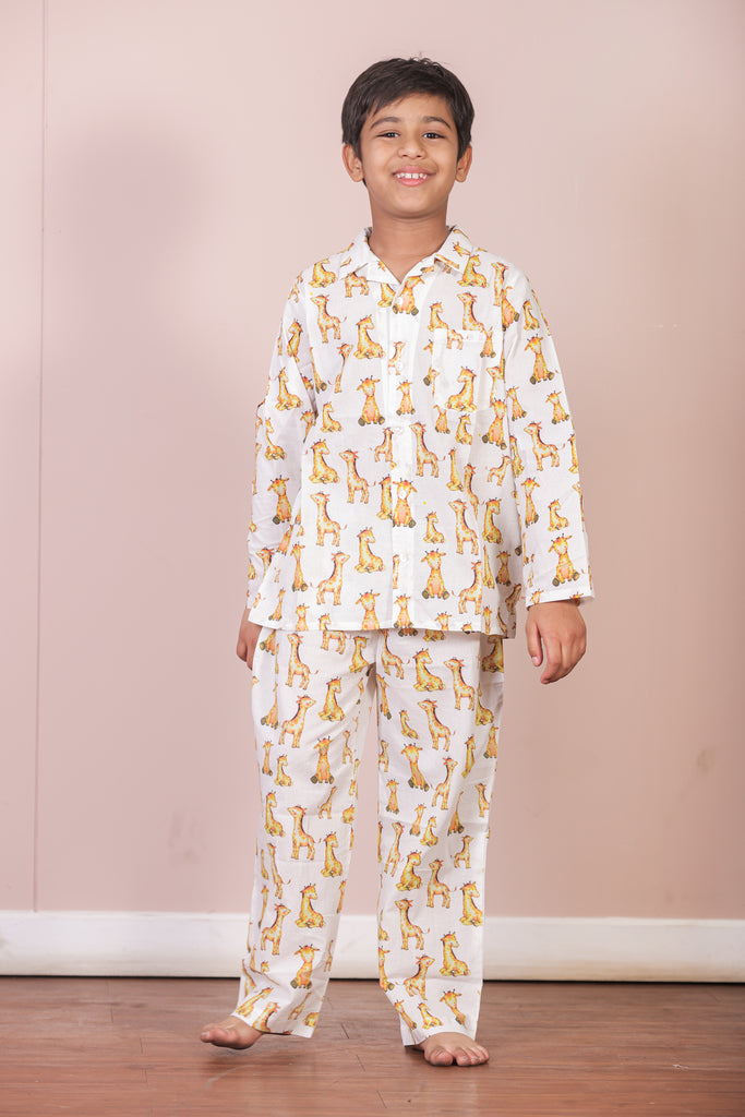 Giraffe Print Night suit